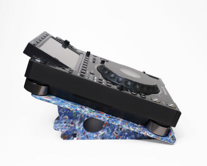 Bundle: DJ Mixer Stand (Medium) + 2 CDJ Stands