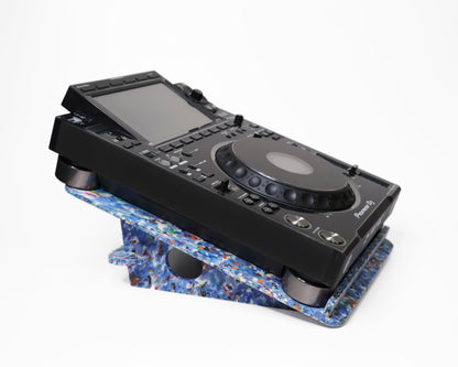 Bundle: DJ Mixer Stand (Medium) + 2 CDJ Stands