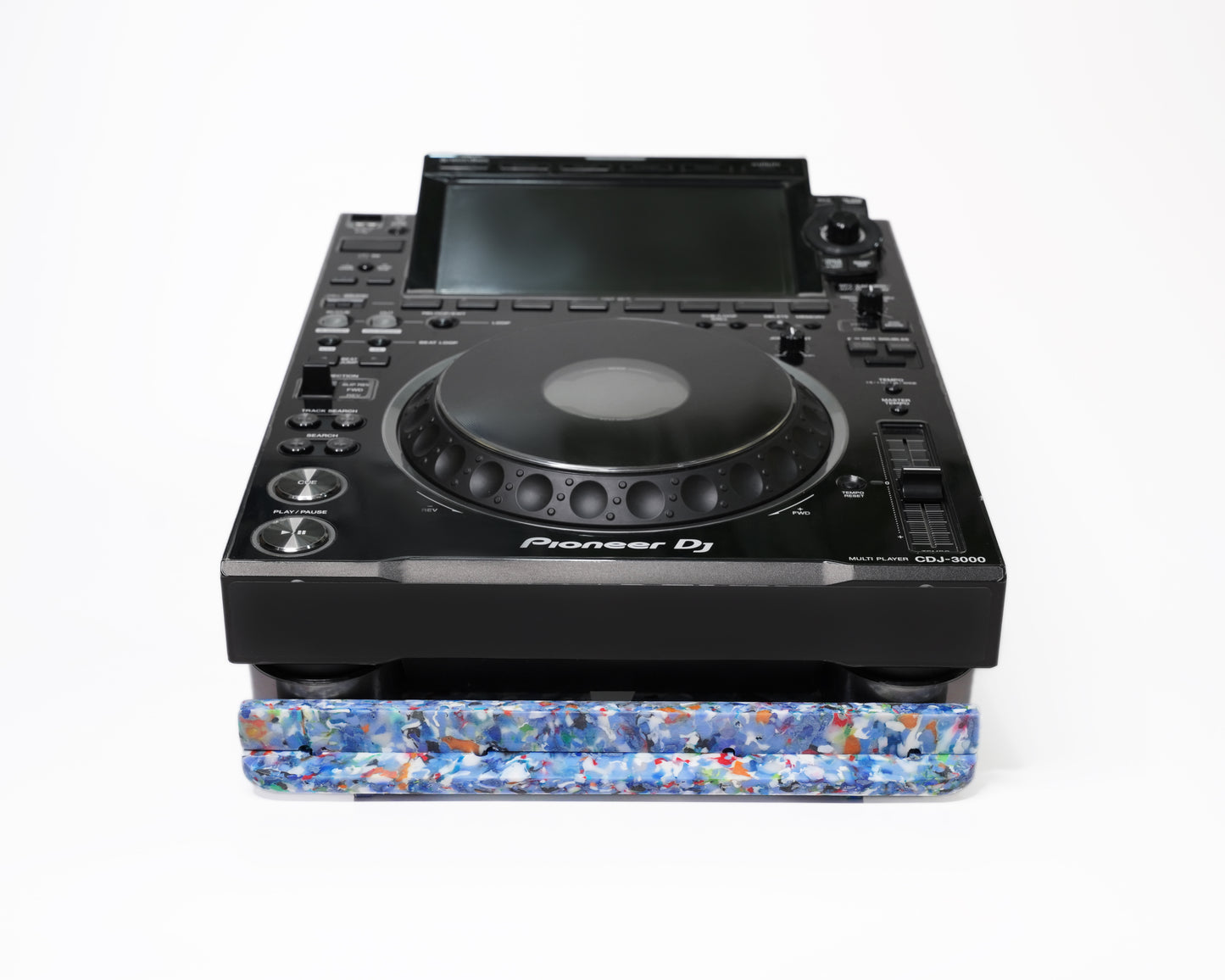Bundle: DJ Mixer Stand (Medium) + 2 CDJ Stands