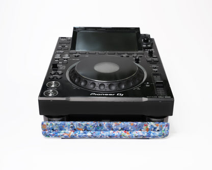 Bundle: DJ Mixer Stand (Medium) + 2 CDJ Stands