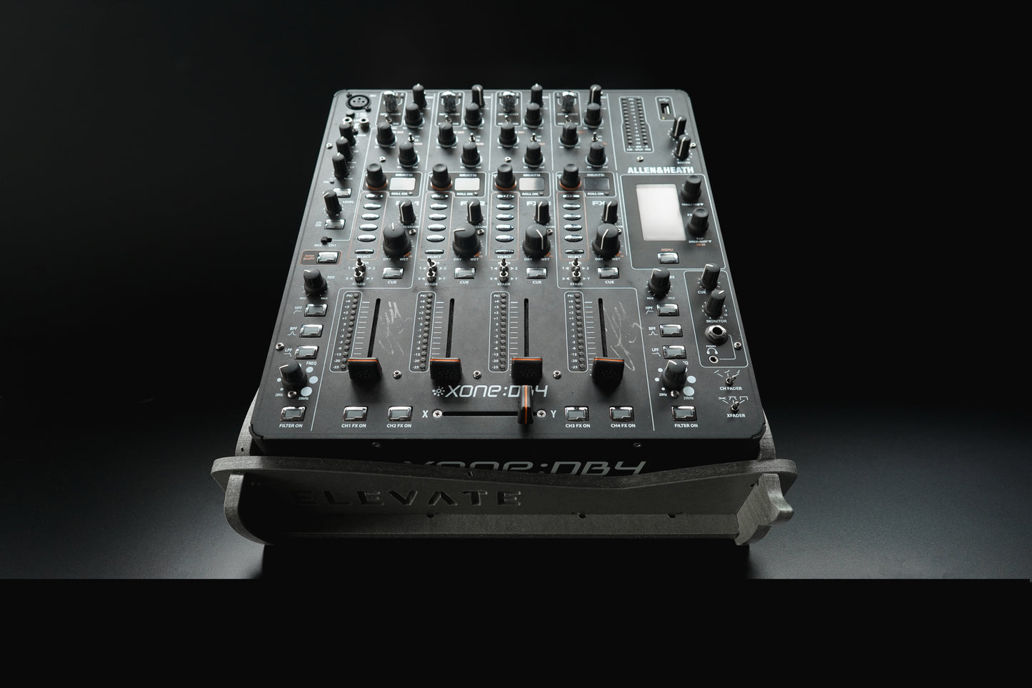 Bundle: DJ Mixer Stand (Medium) + 2 CDJ Stands